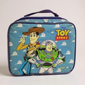 Disney Toy Story Lunch Box Soft Insulated Thermos Woody Buzz 1999 Pixar